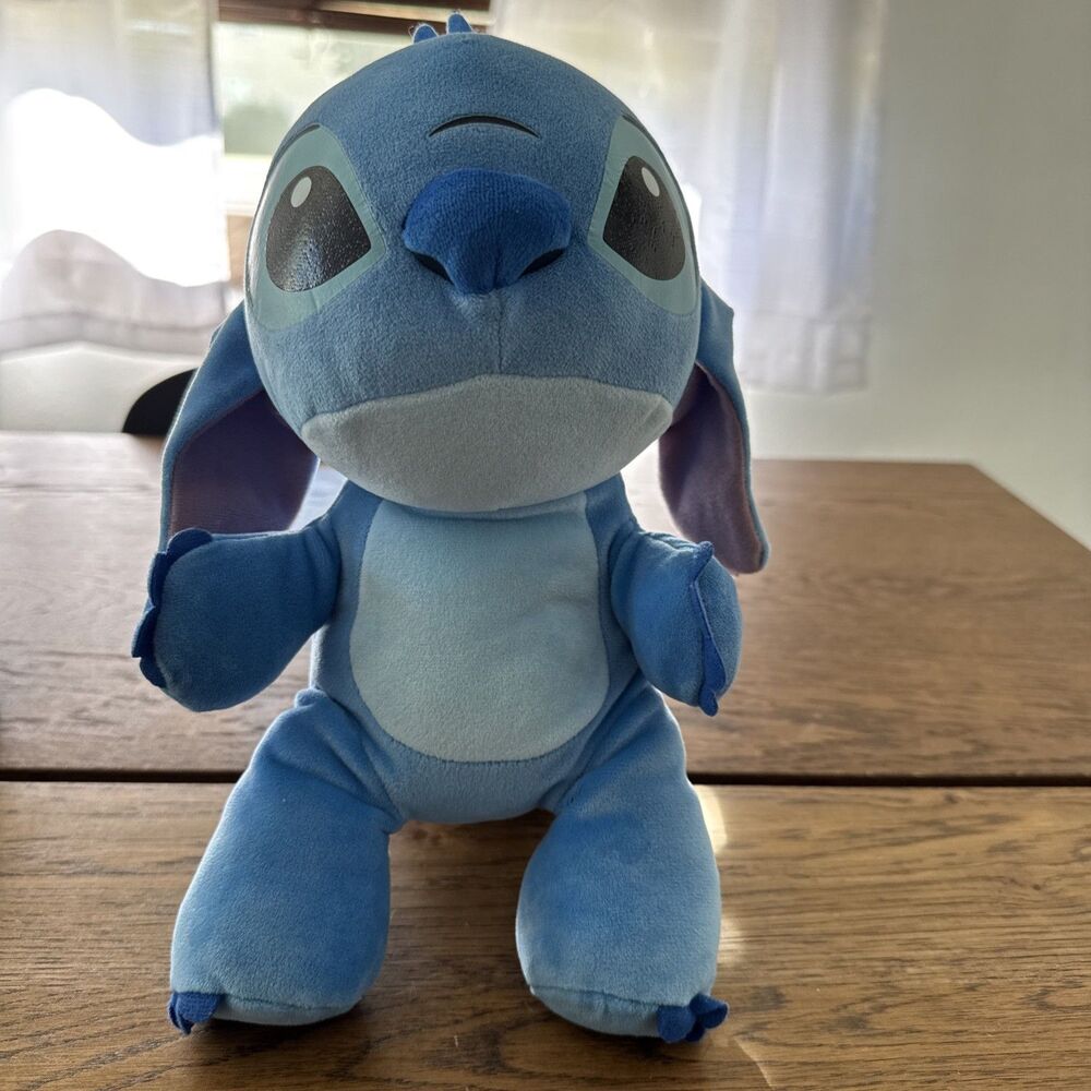Stitch Disney Plush Toy Blue 12” Stuffed Animal Lilo Collectors, No Tag